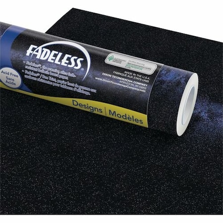 Pacon Paper Roll, Galaxy Design, Fadeless, 48inx50in, BE/BK PACP56405